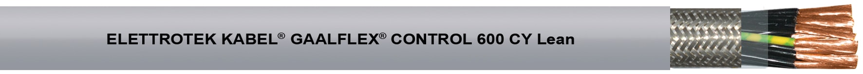 ELETTROTEK KABEL SPA - EKB31192H50041A10 CONTROL 600 CY GREY 4GAWG10
