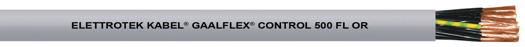 ELETTROTEK KABEL SPA - EKB31450E51030M10 CONTROL 500 FL OR GREY 3X1.00