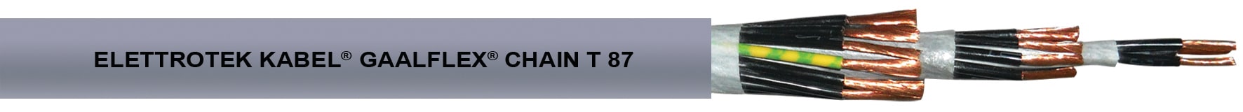 ELETTROTEK KABEL SPA - EKB36090F40041A16 CHAIN T 87 GREY 4GAWG16