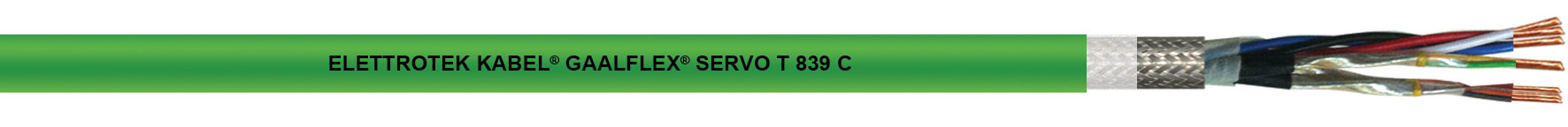 ELETTROTEK KABEL SPA - EKB37140AE4029904 SERVO T 839 C GREEN 4X2XAWG24+2XAWG18