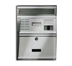 VIMAR SPA - VIW2550/302 TARGA PORTALETTERE 2 PULSANTI ALLUMINIO