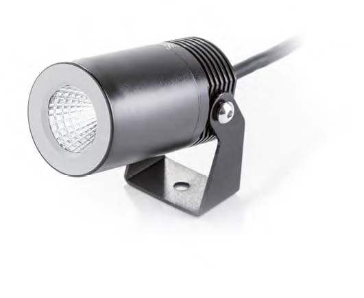 BOBOLI IN LUCE SRL - BBXAL1025N COLIBRI7 DARK PROIET.IP65 230V 7W 25? 40