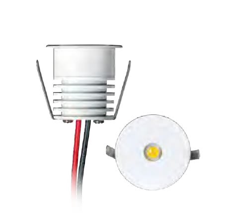 BOBOLI IN LUCE SRL - BBXDL1X1BN PETIT 2W 12VDC BIANCO TONDO 4000K