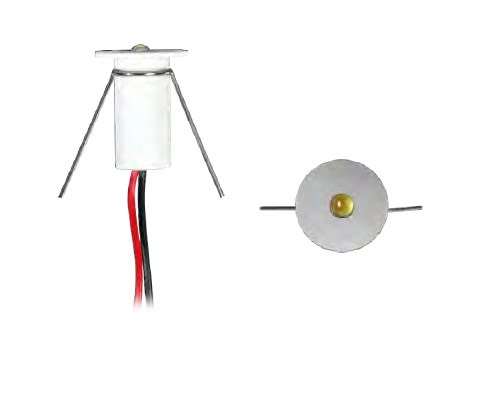 BOBOLI IN LUCE SRL - BBXDL5MMC PETIT MINI 0,5W 12VDC SATINATO 3000K