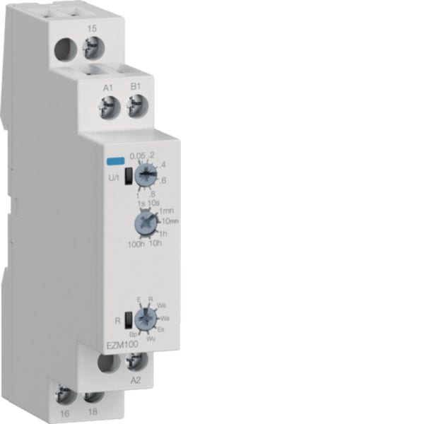 HAGER - HAGEZM100 REL TEMPORIZZATORE MULTIFUNZIONE 1M