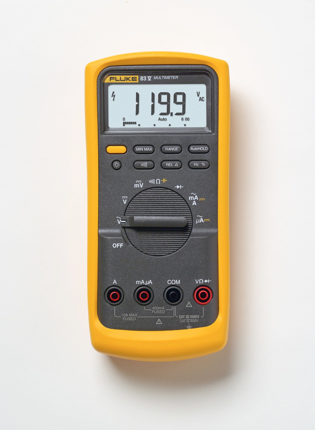 FLUKE ITALIA SRL - FLK3947847 83-5 MULTIMETRO 1000V, 10A AC/DC,BANDA 5