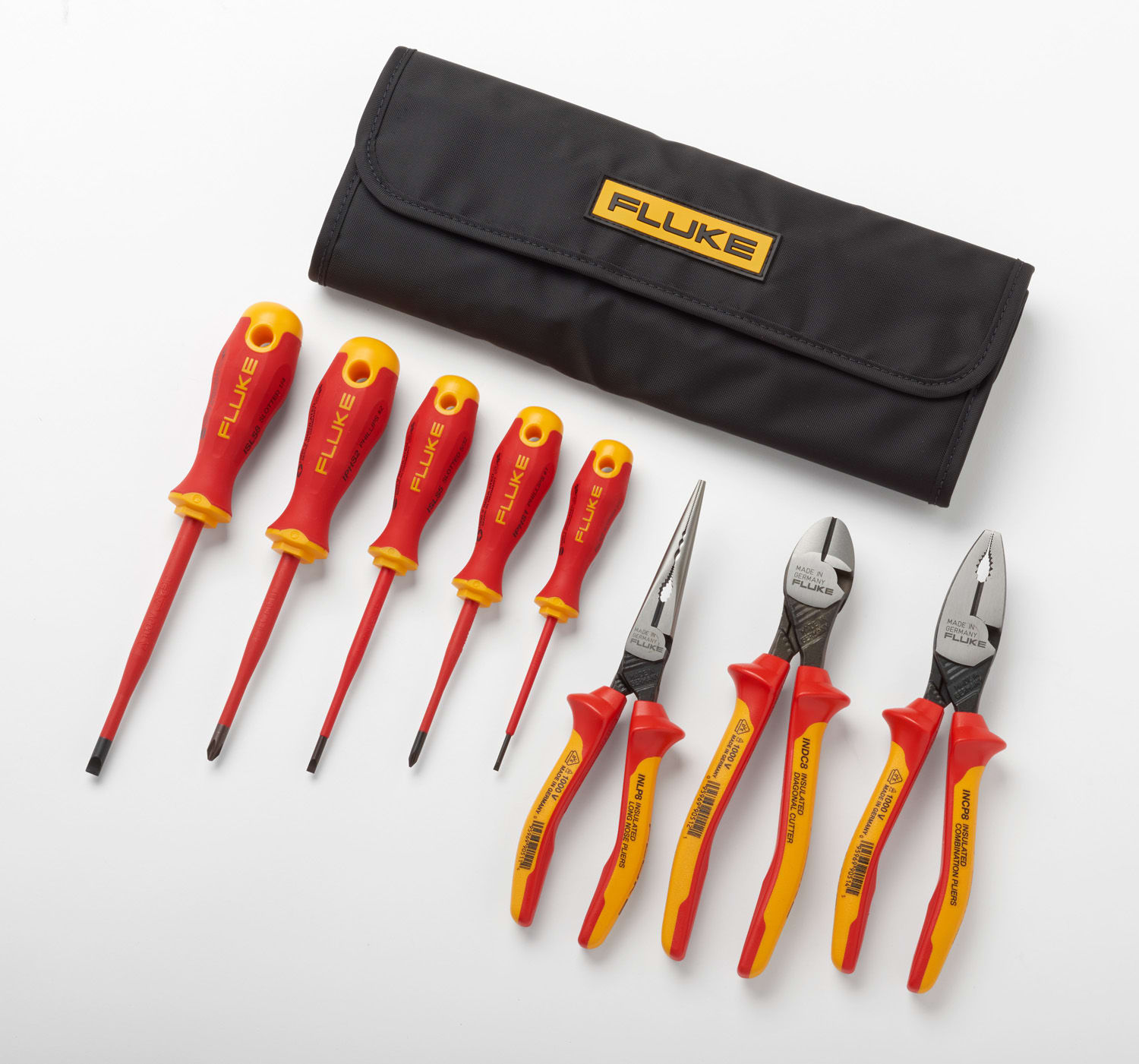 FLUKE ITALIA SRL - FLK5067389 IKST7 KIT UTENSILI ISOLATI 1000V, 8 PEZZ