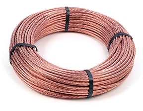CAVO IN MATASSA - FF5CORRIG50M CORDA RAME NUDO 1X50 IN MATASSA 100MT.