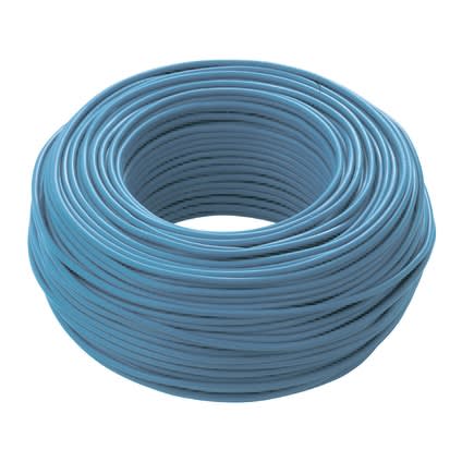 CAVO IN MATASSA - FF5H05VK1X0.5AZ H05V-K 1 X 0,50 BLU CHIARO 5024