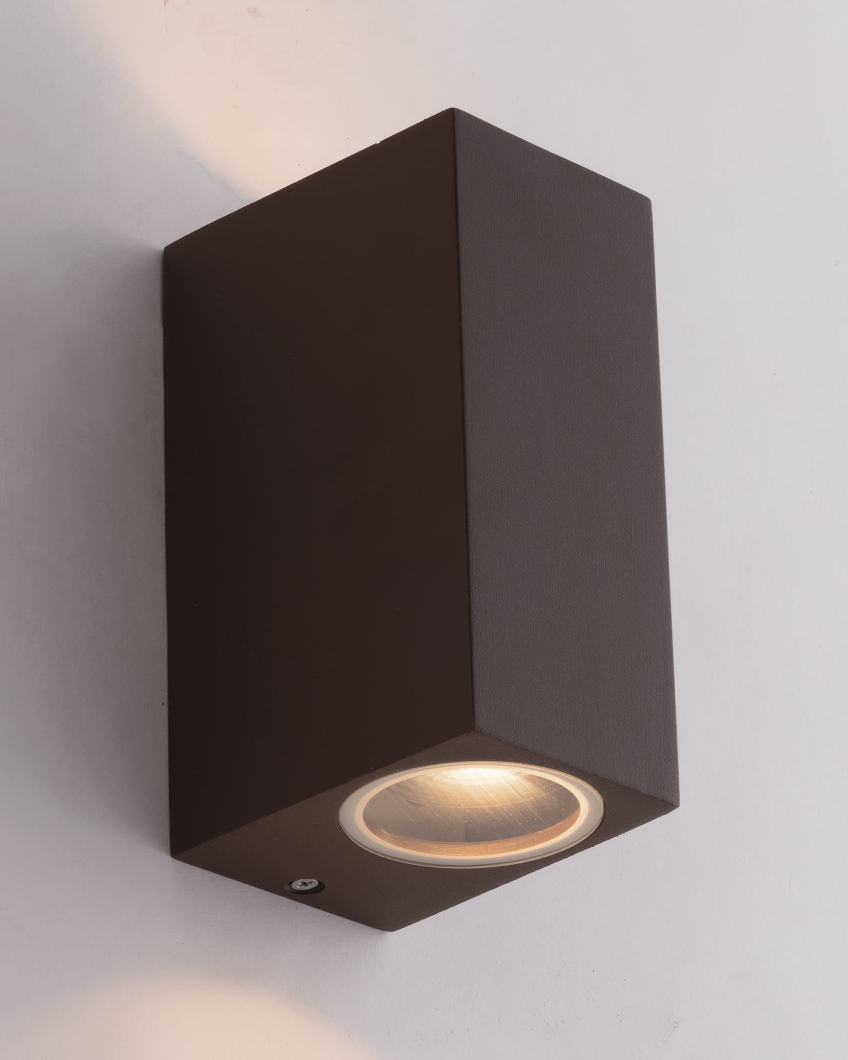 F.A.N. EUROPE LIGHTI - FHLI-QUBO-AP2 BRO APPLIQUE QUBO CORTEN 2XGU10 IP54 15,1X19