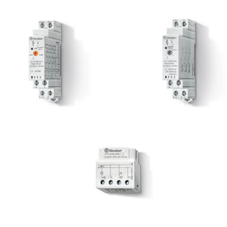 FINDER SPA - FIN15718230B202 DIMMER INCASSO LED/INCAND. 200W