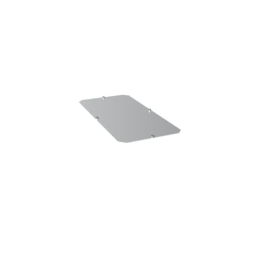 HAGER - HAGFN7040AL PIASTRA INGR CAVI PIENA Q.EVO 700X400