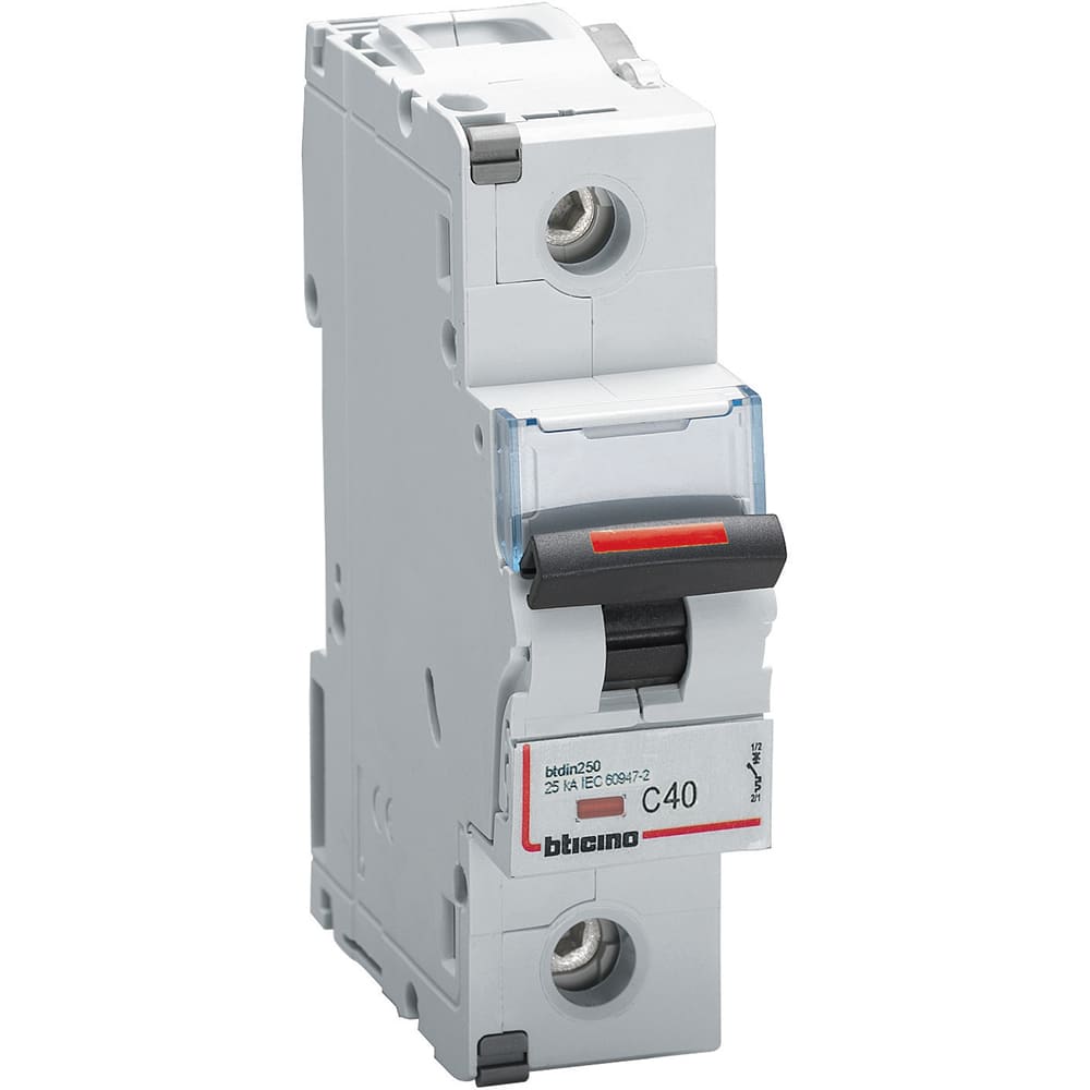 BTICINO - BTIFV81C40 btdin250 - magnetot 1P curva C 40A 25kA