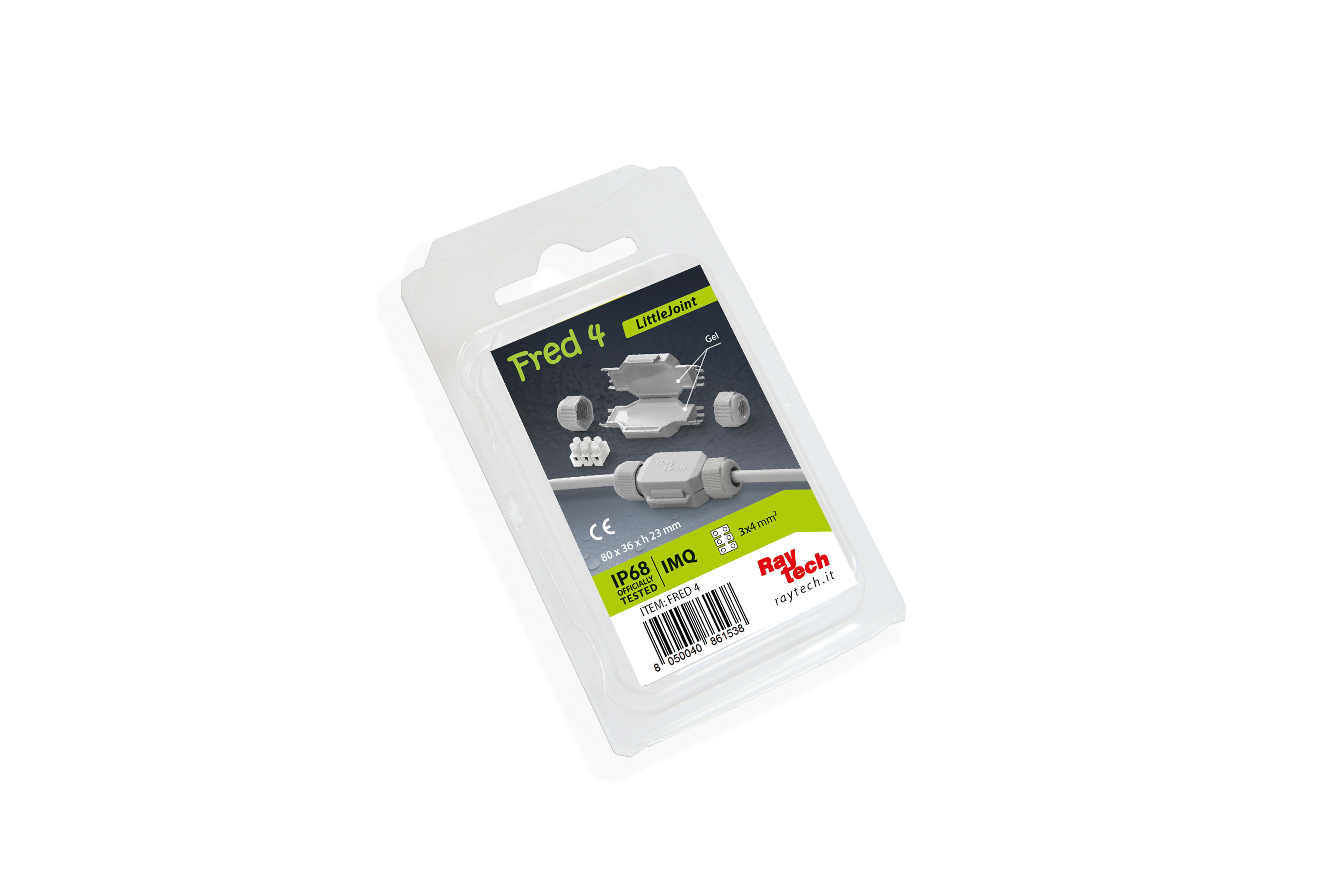 RAYTECH SRL - RYTFRED/4 FRED 4 GIUNTO IN GEL + MORSET(CF 1 PZ)