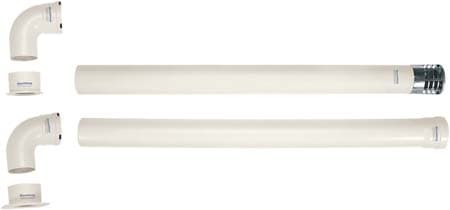 IMMERGAS SPA - IMG3.016365 KIT DI SCARICO ORIZZONTALE D 80 DA 0,5 M