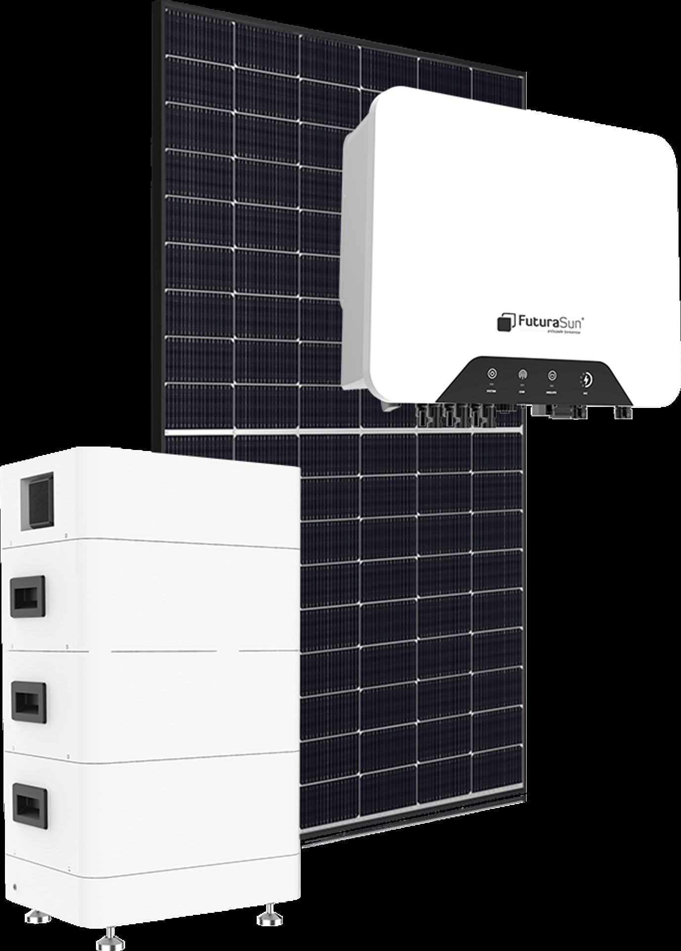FUTURASUN SRL - FUTFIT73E005 Kit 18x460W+Inv6kW+Bat10k+Ass.5a