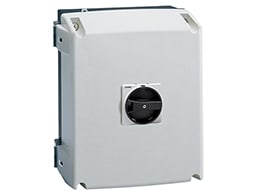 LOVATO - LOVGAZ125T4BUL SEZ. 4P IN CASSETTA MAN. NERA 125A UL