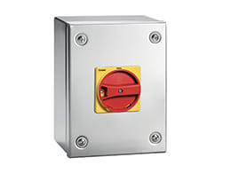 LOVATO - LOVGAZS063 SEZ 3P 63A-CASS INOX-MANIGL G/R