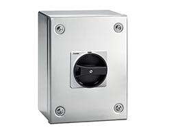 LOVATO - LOVGAZS016B SEZ 3P 16A-CASS INOX-MANIGL NERA