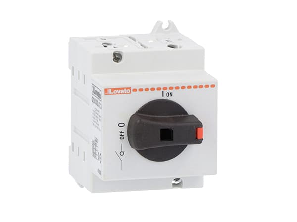 LOVATO - LOVGD025AT3 SEZIONATORE DC COM.DIR.DC21B 1000V/25A