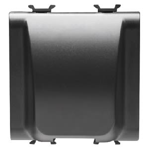 GEWISS - GEWGW12194 USCITA CAVO - 2 MODULI - NERO SATINATO - CHORUSMART