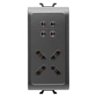 GEWISS - GEWGW12935 INSERITORE ANTIFURTO FILARE CH/BK