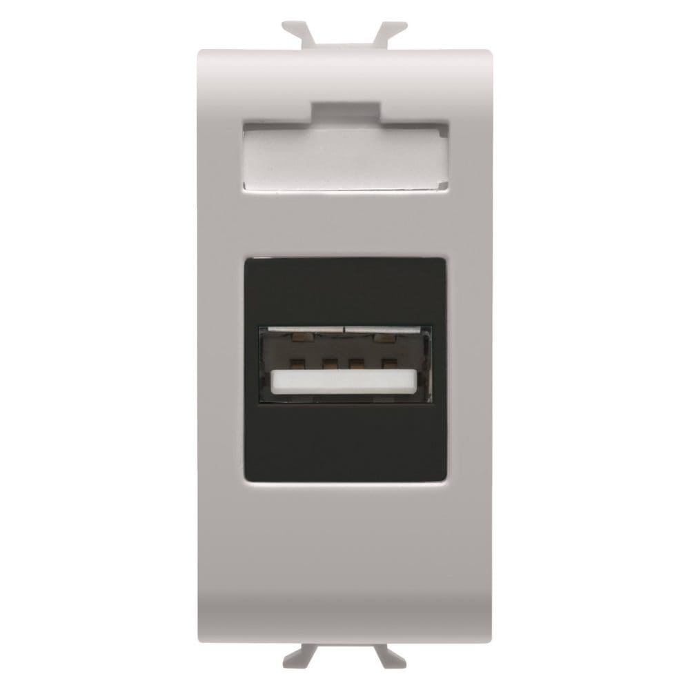 GEWISS - GEWGW13459 PRESA USB - 1 MODULO - NATURAL BEIGE SATINATO - CHORUSMART