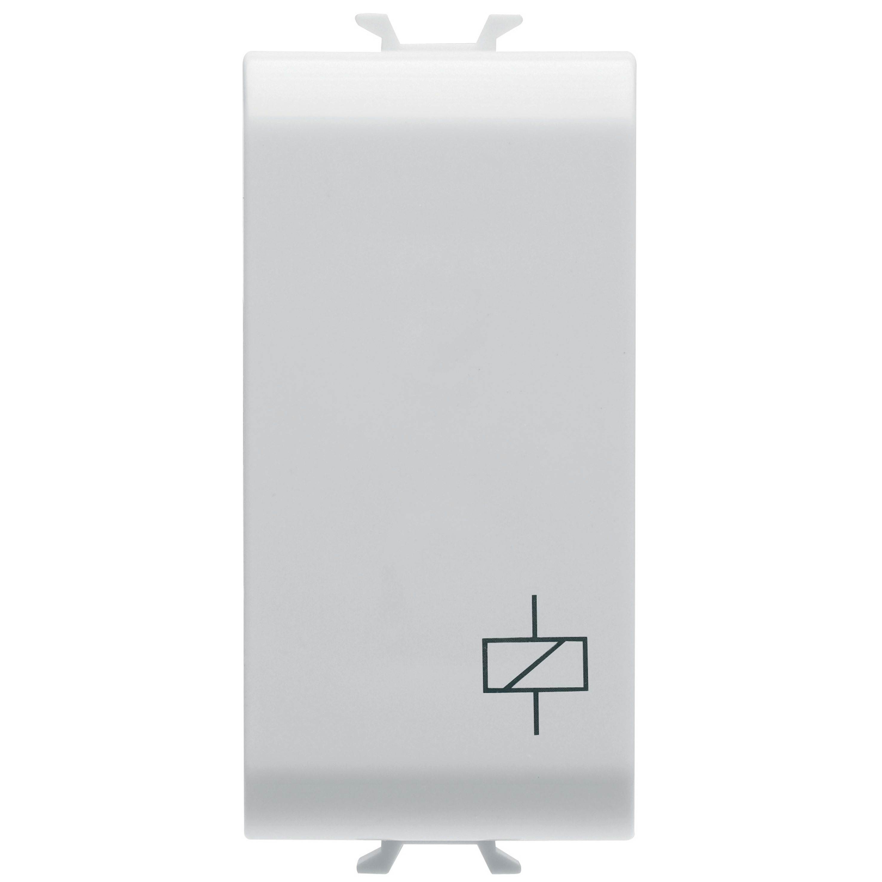 GEWISS - GEWGW15724 RELE' MONOSTABILE 230V ac 50/60Hz - 1P 1NA/NC 10A(AC1)/4A(AC15)250Vac - 1 MODULO - BIANCO SATINATO - CHORUSMART