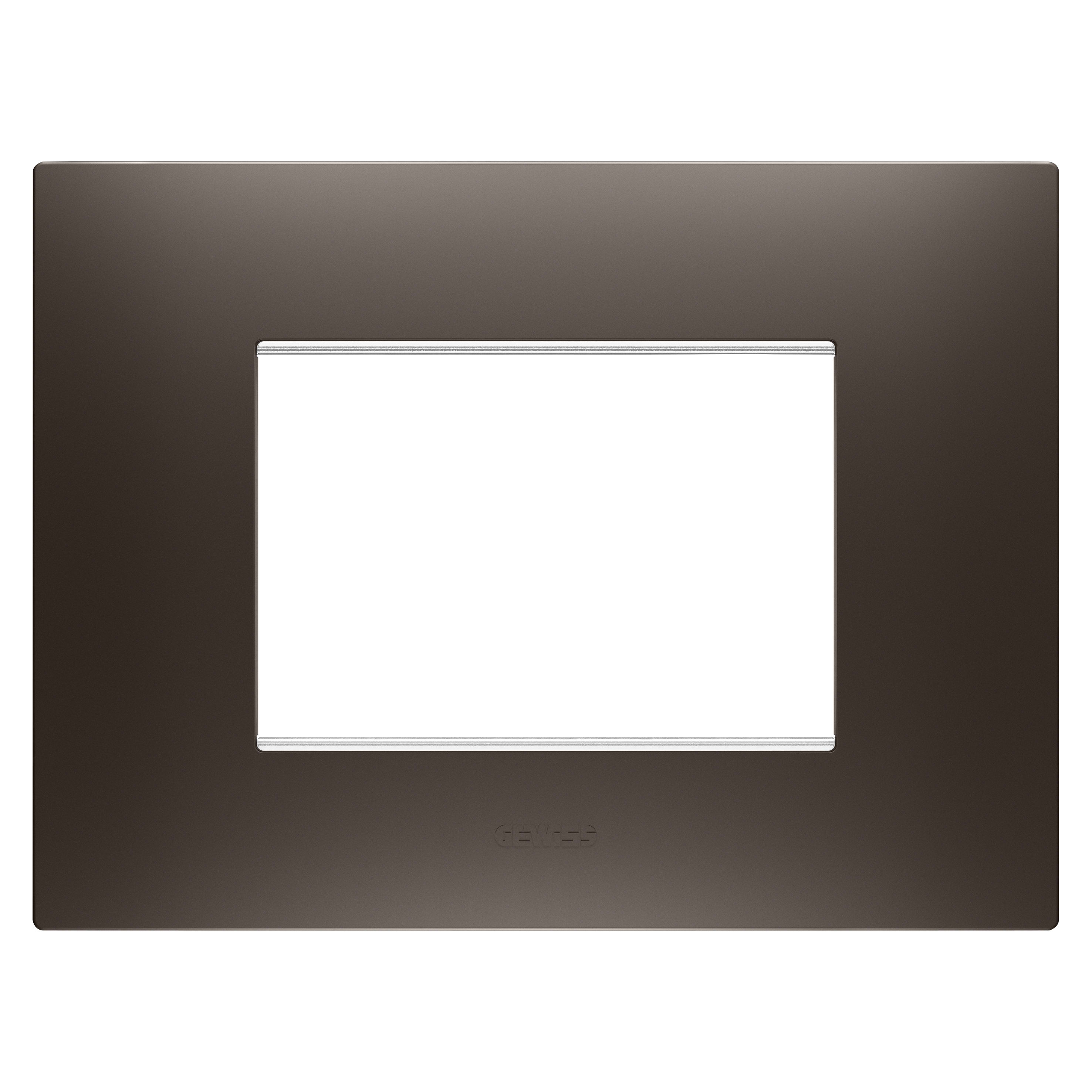 GEWISS - GEWGW16003BS PLACCA EGO 3M BROWN SHADE