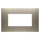 GEWISS - GEWGW16004BR PLACCA EGO 4M BRONZO CHIARO