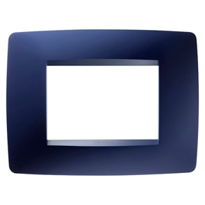 GEWISS - GEWGW16103TT PLACCA ONE 3P BLU TOPAZIO