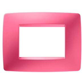 GEWISS - GEWGW16103TZ PLACCA ONE 3P ROSA ZAFFIRO