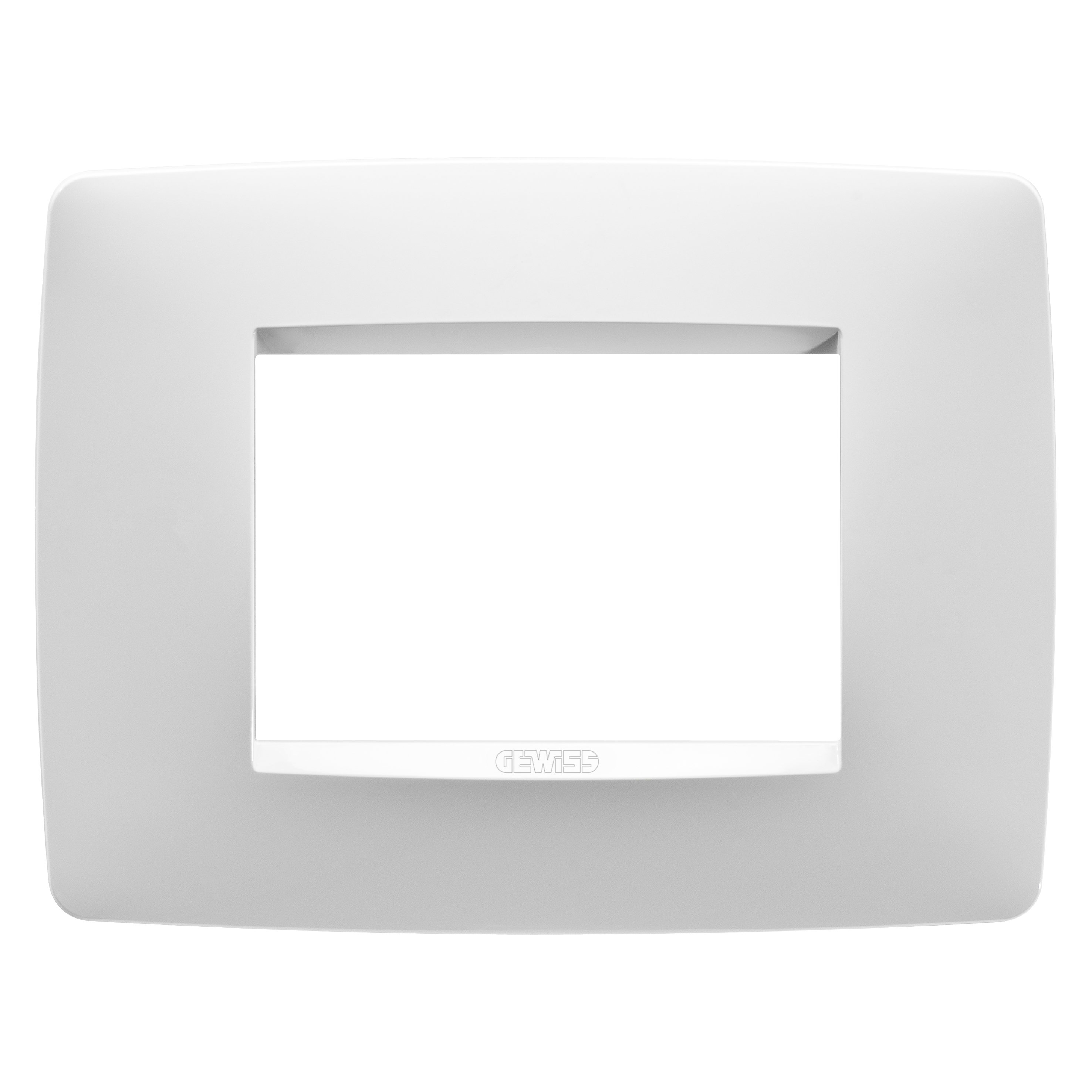 GEWISS - GEWGW16103VW PLACCA ONE 3M BIANCO SATINATO