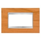 GEWISS - GEWGW16204LC PLACCA LUX 4P CILIEGIO