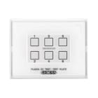 GEWISS - GEWGW16950 PLACCA TEST PER MODULI PULSANTIERA TOUCH KNX E EASY 6 CANALI CON SIMBOLI INTERCAMBIABILI - CHORUSMART