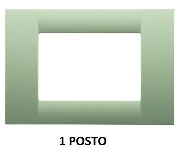 GEWISS - GEWGW22141 PLACCA 1M VERDE VENEZIA SYSTEM VIRNA