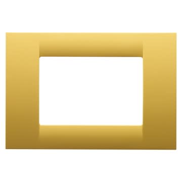 GEWISS - GEWGW22183 PLACCA 3M GIALLO MAIS SYSTEM VIRNA