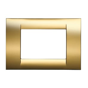 GEWISS - GEWGW22262 PLACCA 2M ORO ANTICO SYSTEM VIRNA