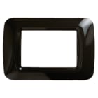 GEWISS - GEWGW22513 PLACCA 3M NERO TONER TOP SYSTEM