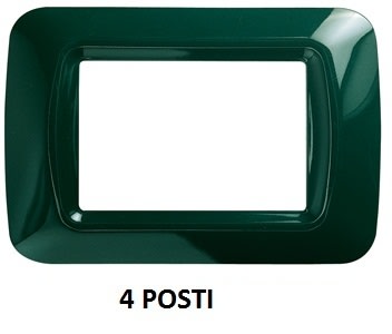 GEWISS - GEWGW22554 PLACCA 4M VERDE RACING TOP SYSTEM