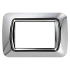 GEWISS - GEWGW22653 PLACCA 3M CROMO SOFT TOP SYSTEM