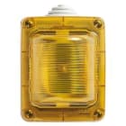 GEWISS - GEWGW27417 SPIA DI SEGNALAZIONE - 15W - 230V - DIFFUSORE GIALLO - IP55 - GRIGIO RAL 7035