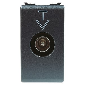 GEWISS - GEWGW30306 PRESA TV PASSANTE ATT.5 DB C.MASC.9,5MM