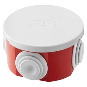 GEWISS - GEWGW44051R CASS.IP44 D.65X35 P.CAVI GWT 960°C R/G