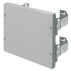 GEWISS - GEWGW46477F PANNELLO CIECO - FAST AND EASY - ALTEZZA 2 MODULI - PER QUADRI B=515MM - GRIGIO RAL7035