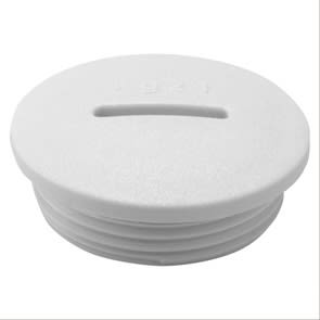 GEWISS - GEWGW52364 TAPPO DI CHIUSURA IN NYLON - PASSO PG13,5 - GRIGIO RAL 7035 - IP65