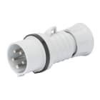 GEWISS - GEWGW60701H SPINA MOBILE DIRITTA HP - IP44/IP54 - 2P+T 16A 480-500V 50/60HZ - NERO - 7H - CABLAGGIO A VITE