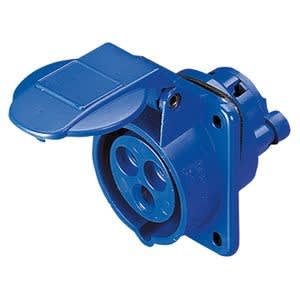 GEWISS - GEWGW62204 PRESA FISSA 10 INC.PR.2P+T 16A 230V 6H