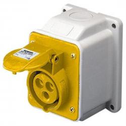 GEWISS - GEWGW62412 PRESA FISSA 10°PAR.PR.2P+T 32A 110V 4H
