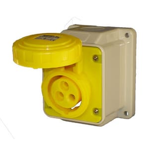 GEWISS - GEWGW63446 PRESA FISSA 10°PAR.ST.3P+T 63A 110V 4H